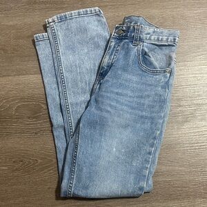 Light wash jeans
